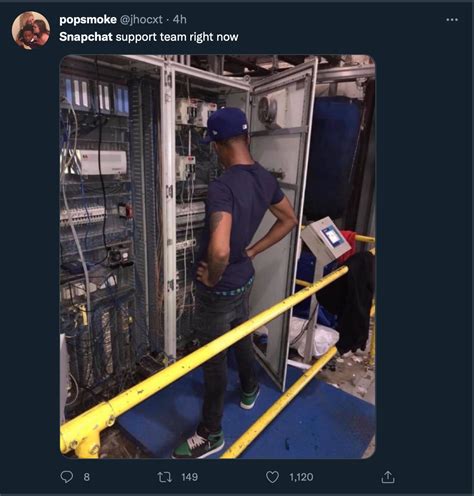 Guy Looking At Server 